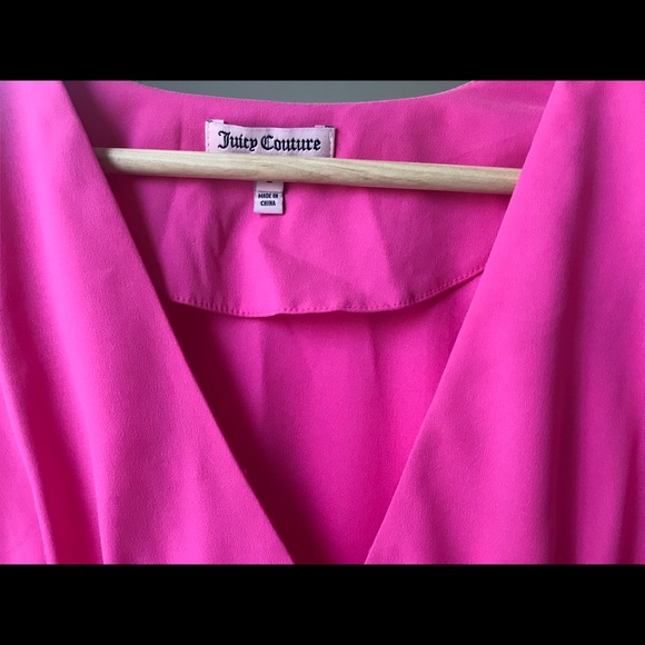 Juicy Couture Barbiecore Pink Dress SZ 2 - Picture 4 of 5